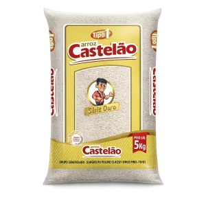 Arroz Castelão Série Ouro tipo 1 5kg