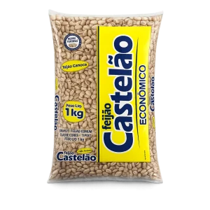 Feijão Castelão Econômico tipo 1 1kg