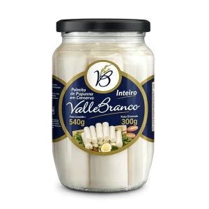 Palmito Valle Branco Pupunha Inteiro 300g
