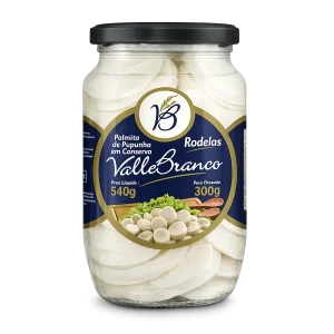 Palmito Valle Branco Pupunha Rodelas 300g